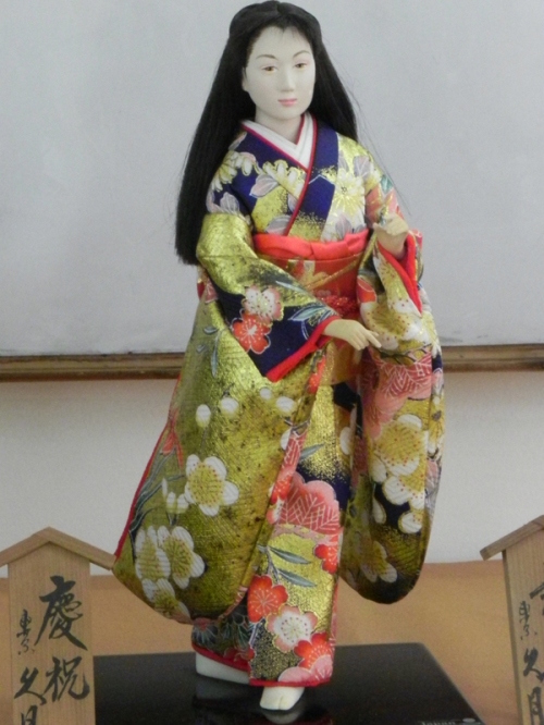 My favourite- the serene expression on the face of this doll just took my breath away!