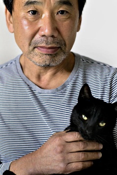 Murakami and Cat
